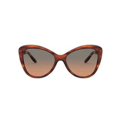 Brown Metal Sunglasses