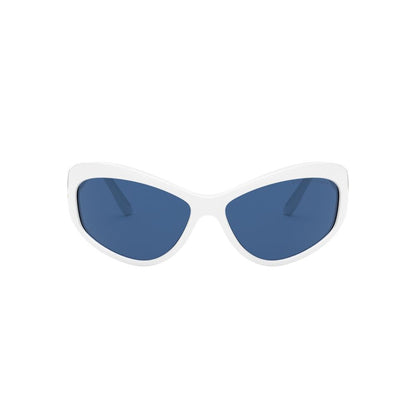 White Resin Sunglasses