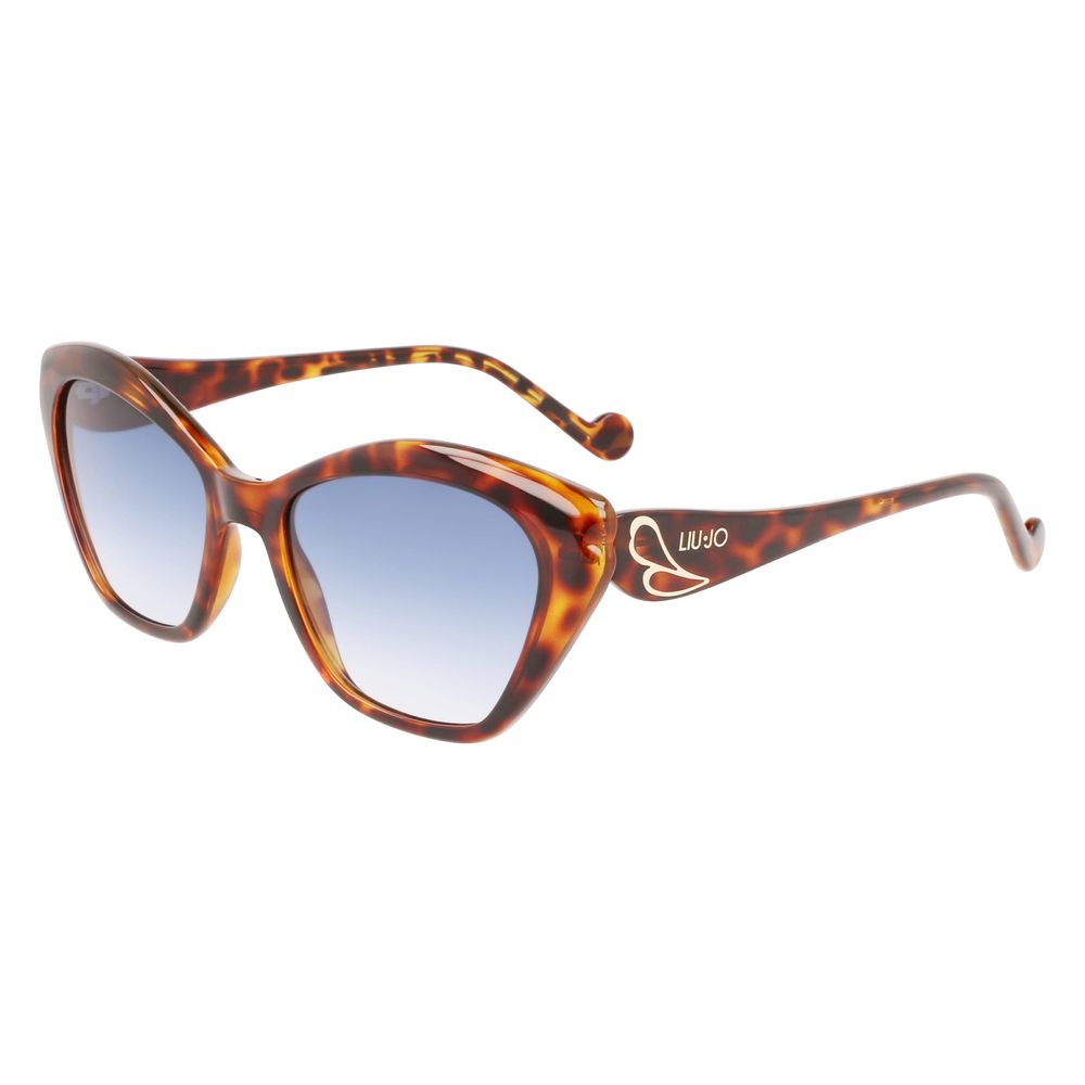 Brown Injected Sunglasses