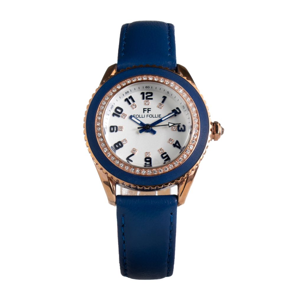 Blue Leather Watch