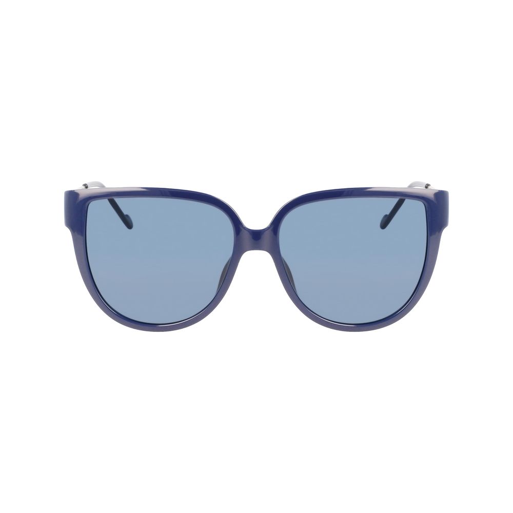 Blue Injected Sunglasses