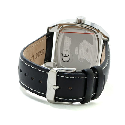 Black Leather Watch