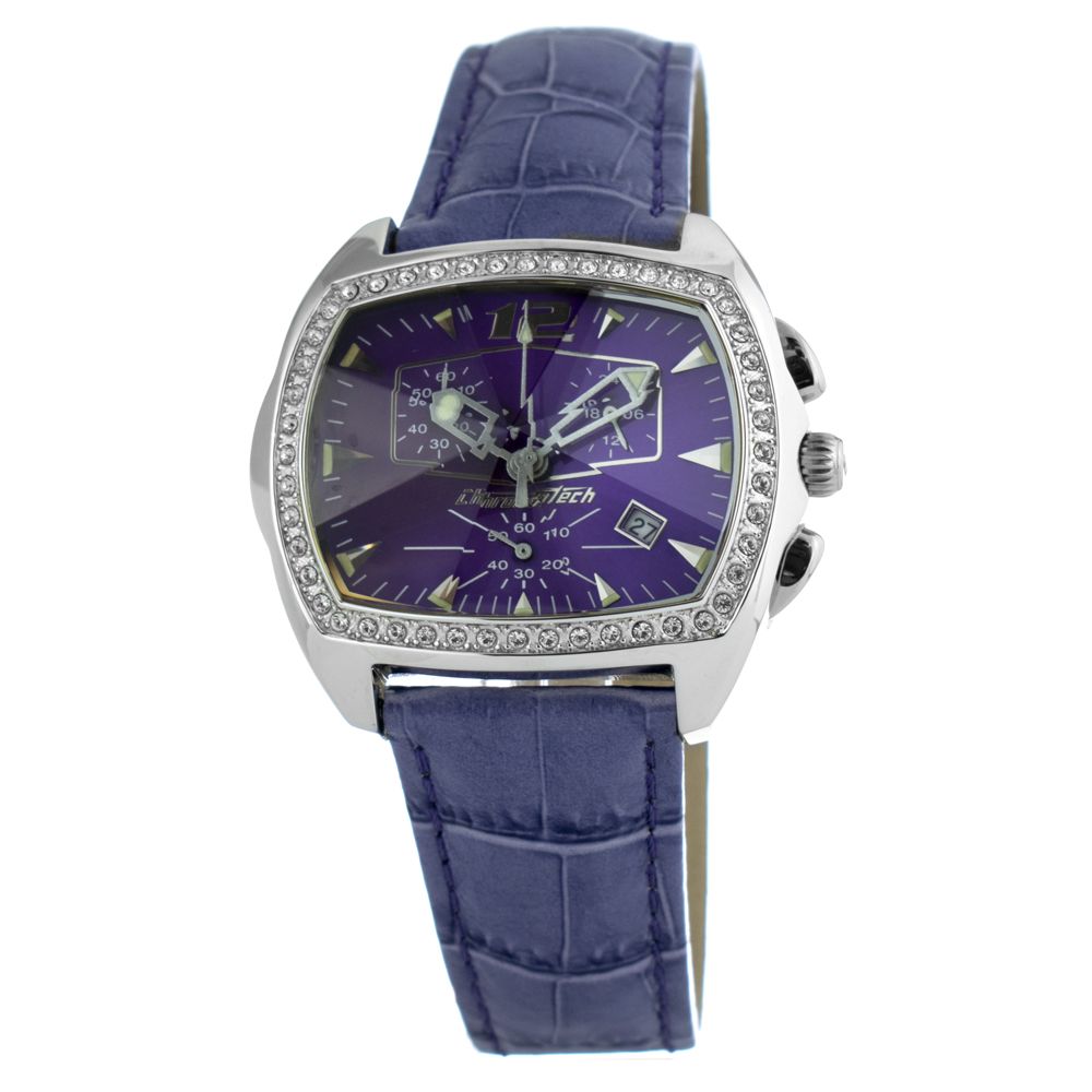 Purple Leather Watch