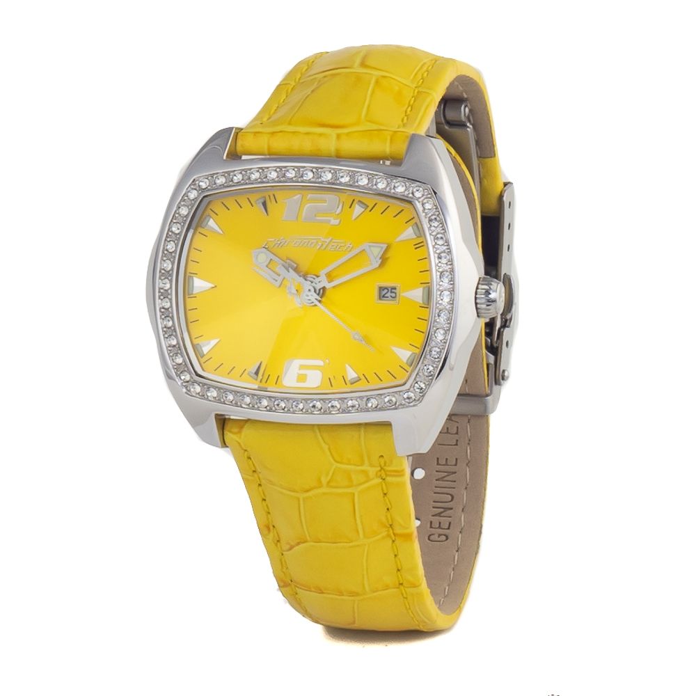 Yellow Leather Watch