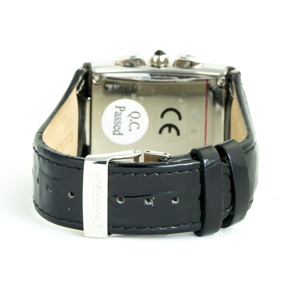 Black Leather Watch