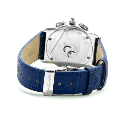 Blue Leather Watch