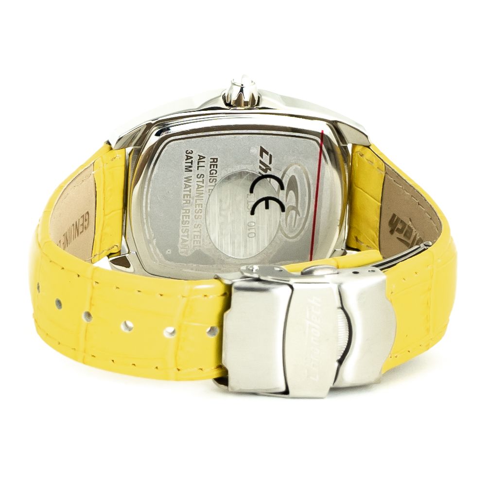 Yellow Leather Watch