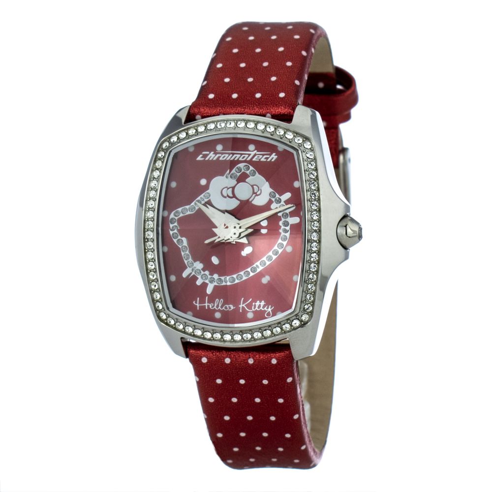 Red Leather Watch