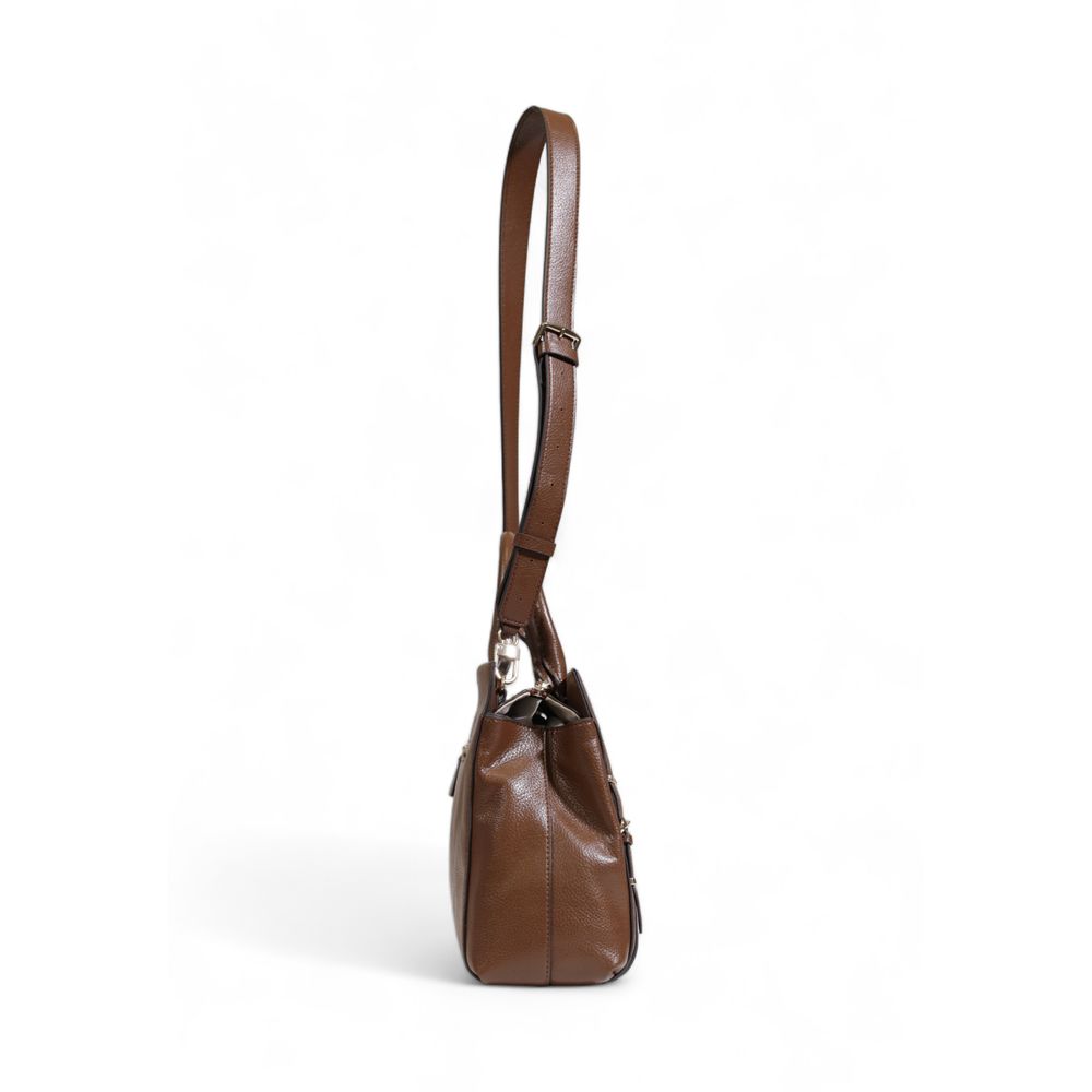 Brown Polyethylene Handbag