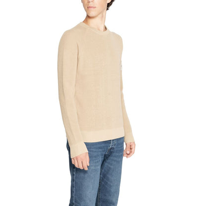 Beige Organic Cotton Sweater