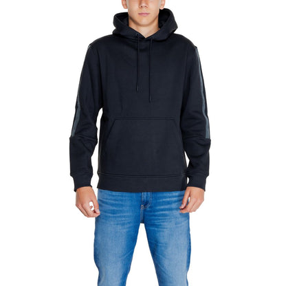 Black Cotton Hoody