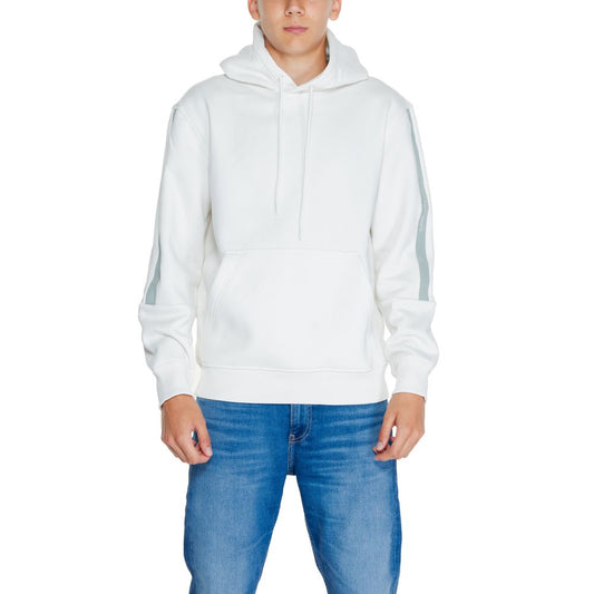 Cream Cotton Hoodie