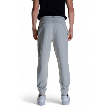Gray Cotton Joggers Workout Pant