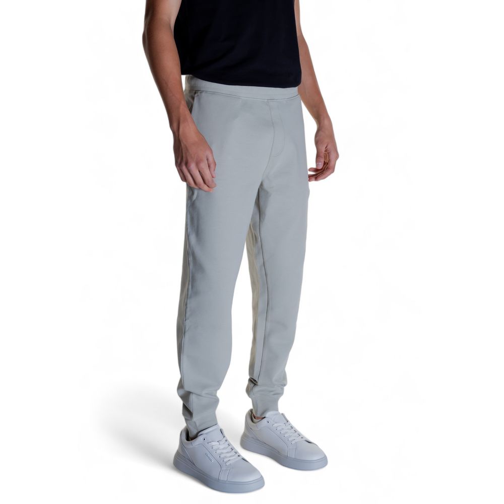 Gray Cotton Joggers Workout Pant