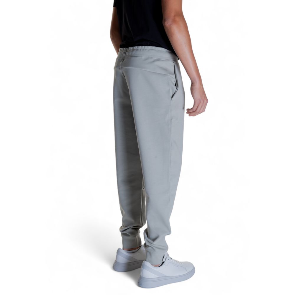 Gray Cotton Joggers Workout Pant