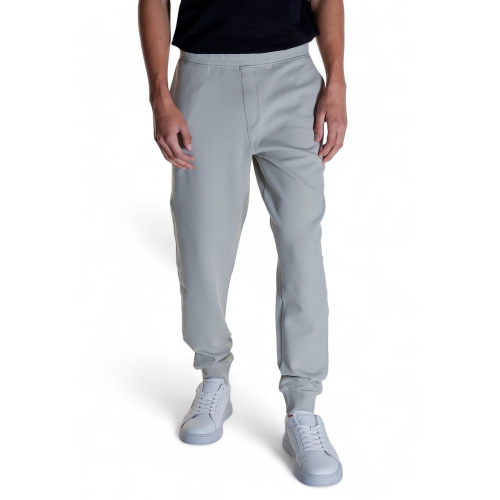 Gray Cotton Joggers Workout Pant