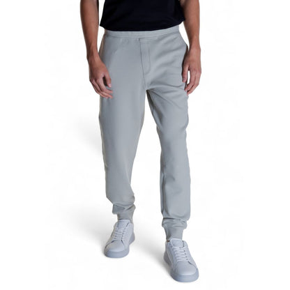 Gray Cotton Joggers Workout Pant