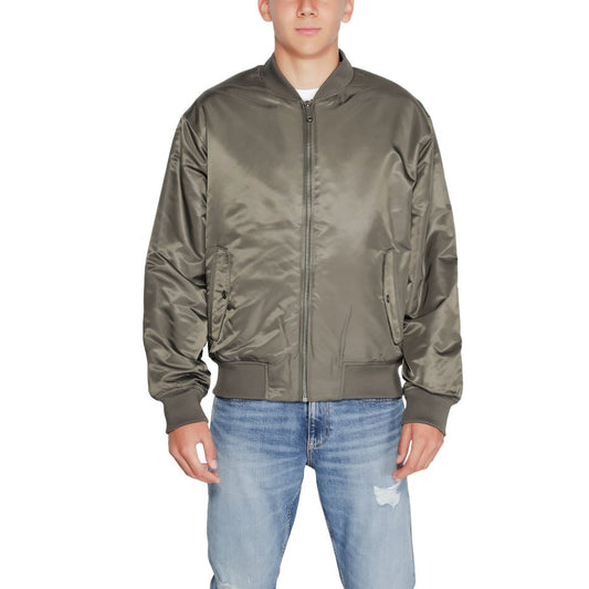 Gray Polyamide Jacket