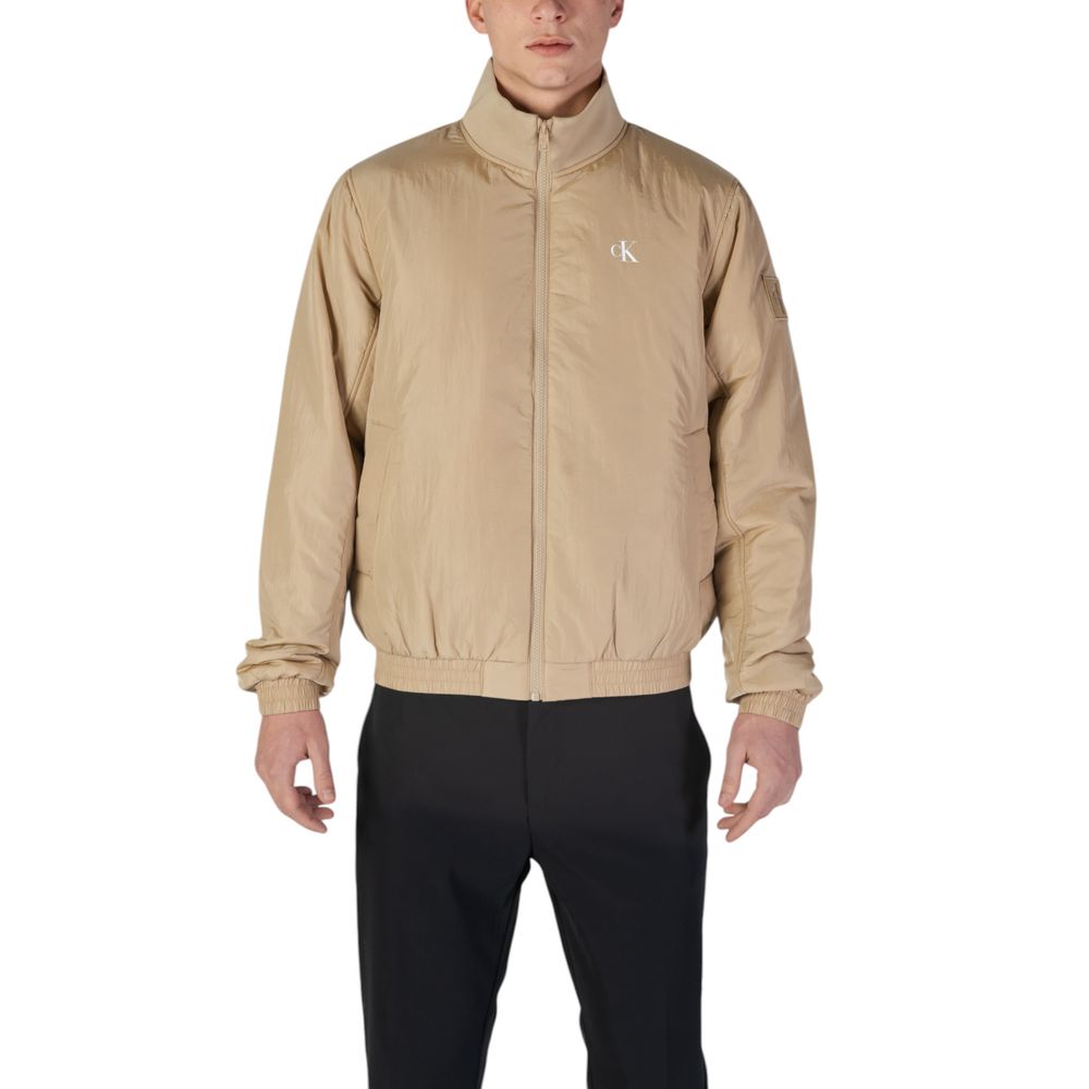 Beige Polyamide Jacket