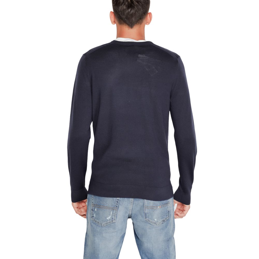 Blue Recycled Wool T-Shirt