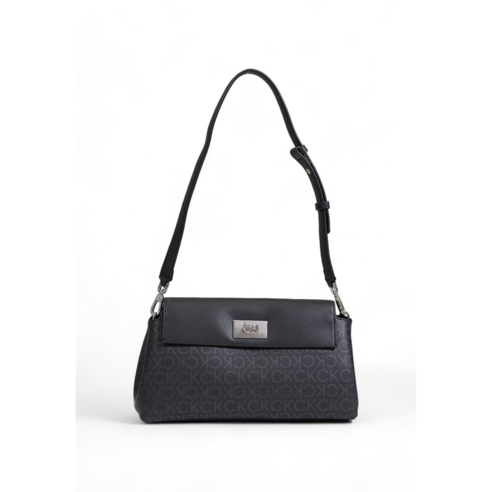 Black Recycled Polyester Handbag