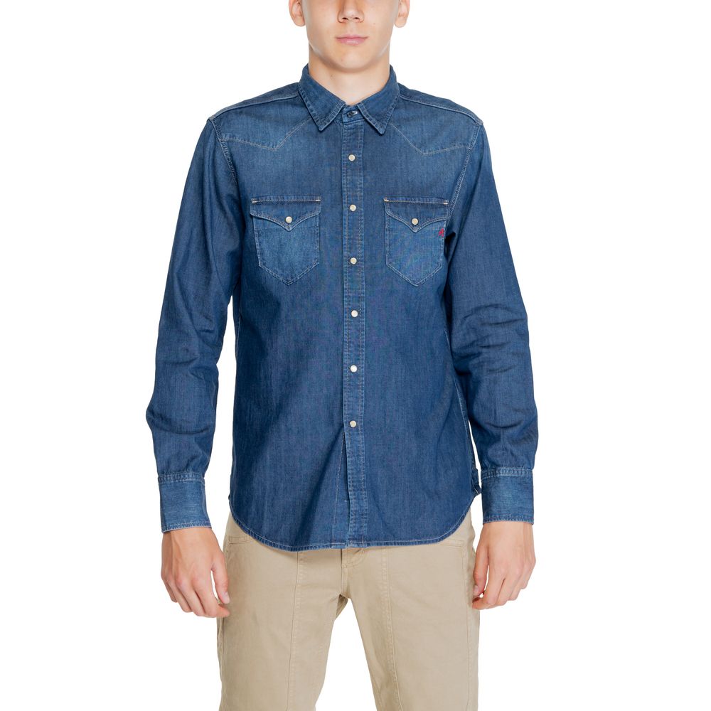 Blue Cotton Shirt