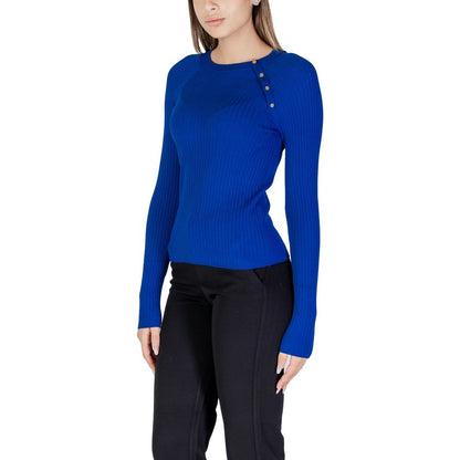 Blue Viscose Tops & T-Shirt