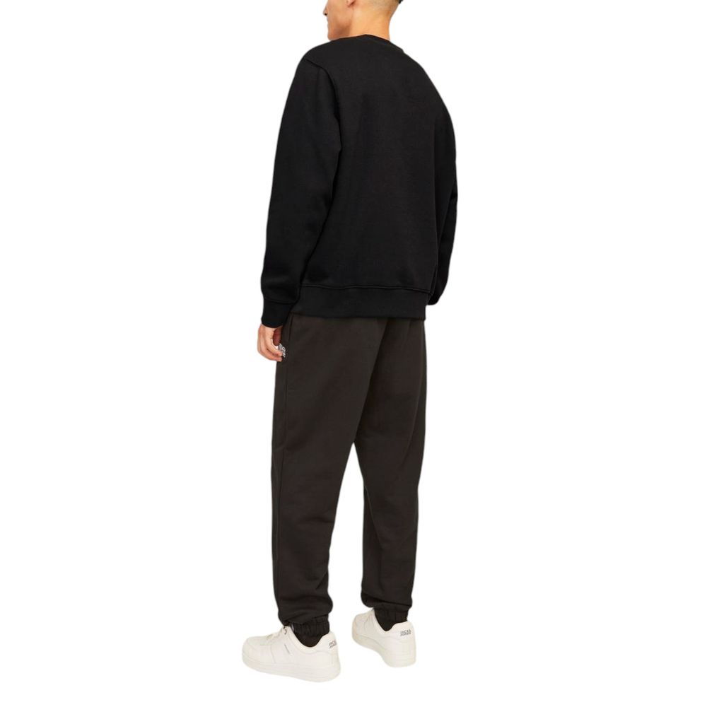 Black Cotton Sweatshirt