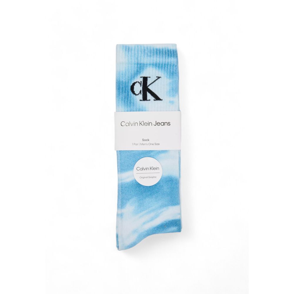 Blue Cotton Sock