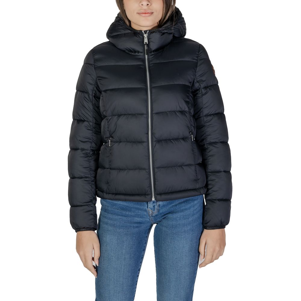 Black Polyamide Jackets & Coat