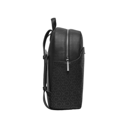 Black Polyethylene Backpack