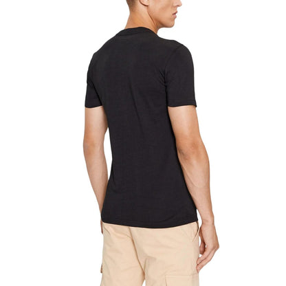 Black Cotton T-Shirt