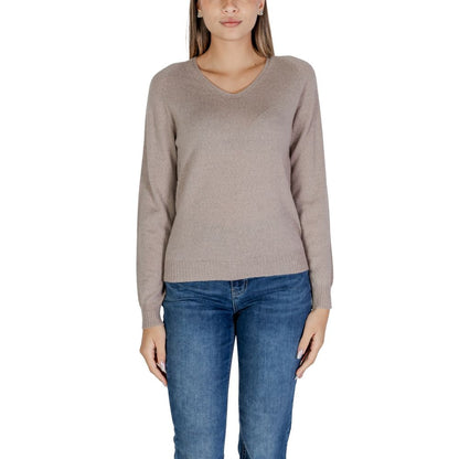 Gray Merino Tops & T-Shirt