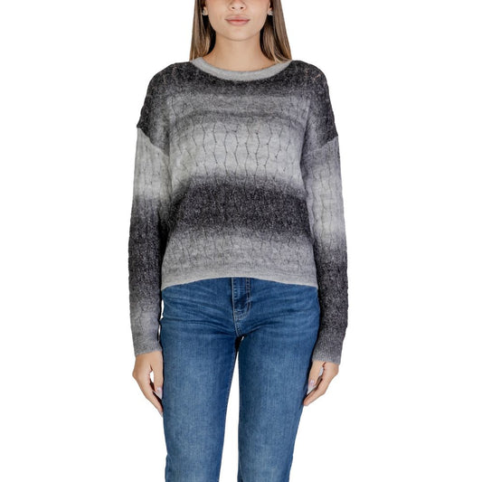 Gray Acrylic Sweater