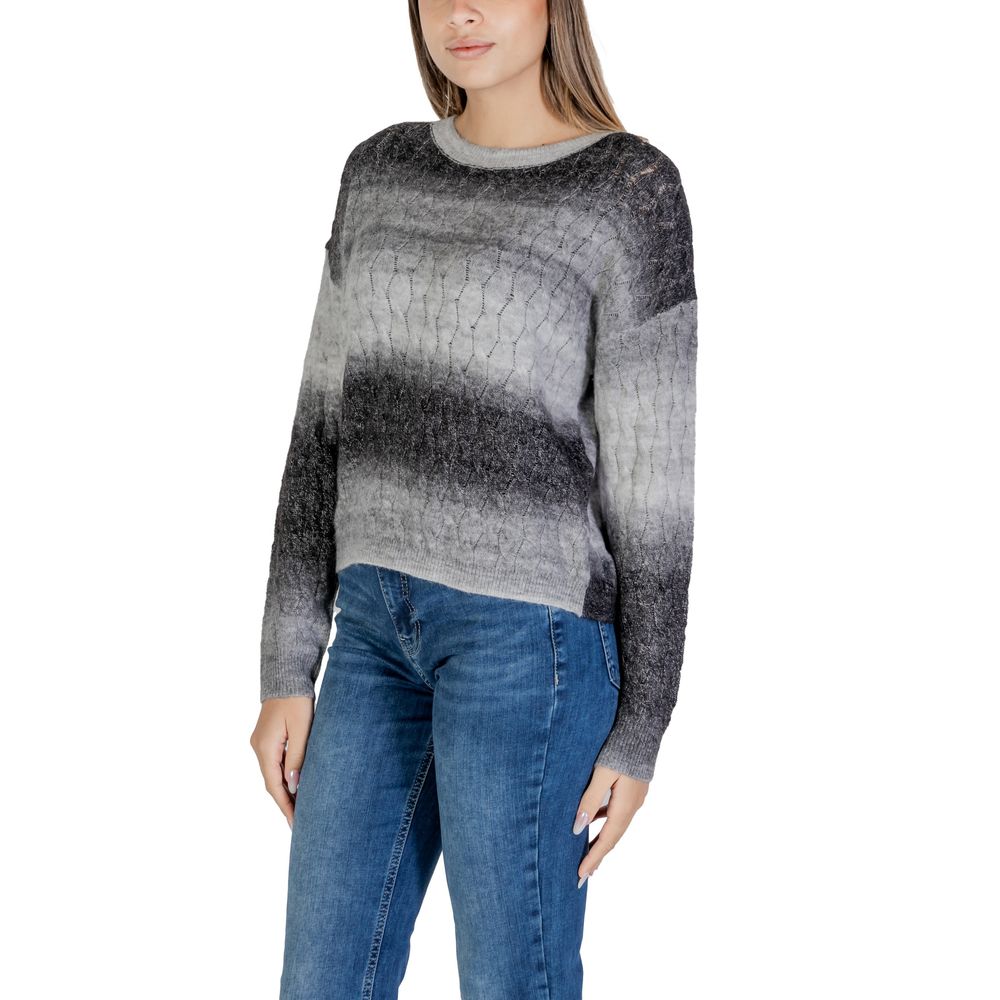 Gray Acrylic Sweater