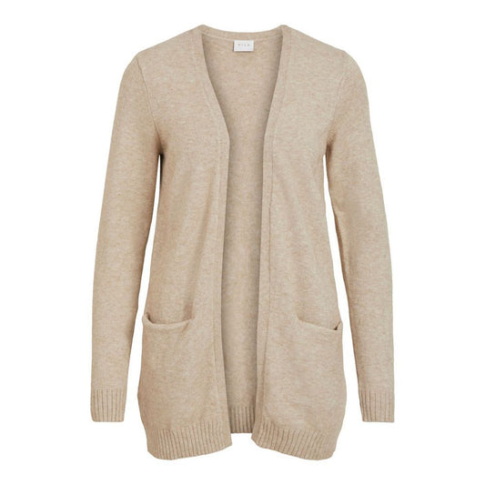 Beige Viscose Cardigan