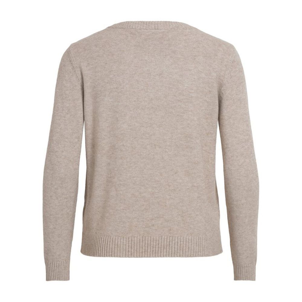 Beige Viscose Sweater