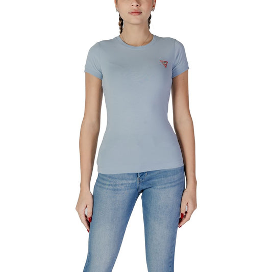 Blue Cotton Tops & T-Shirt