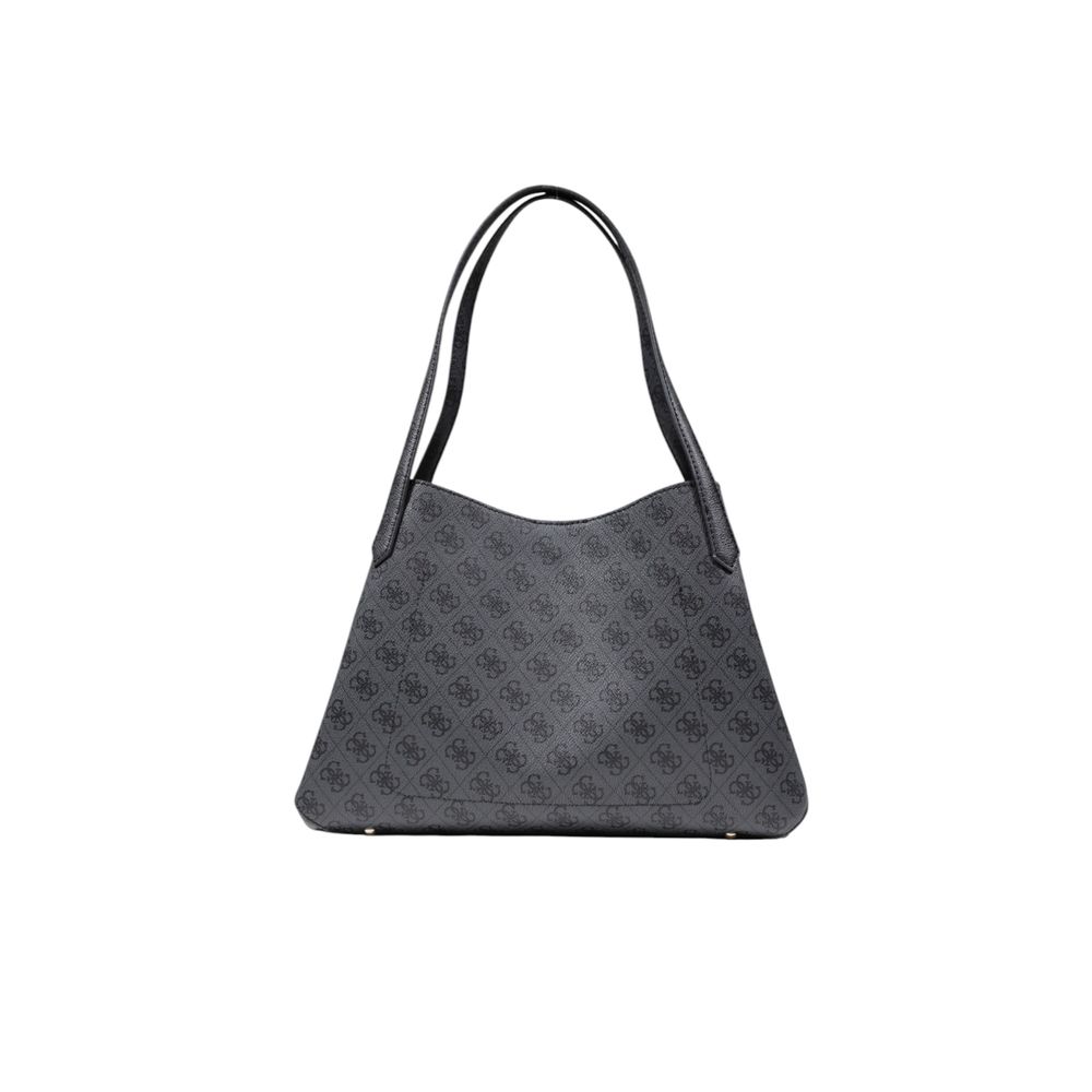 Gray Polyethylene Handbag