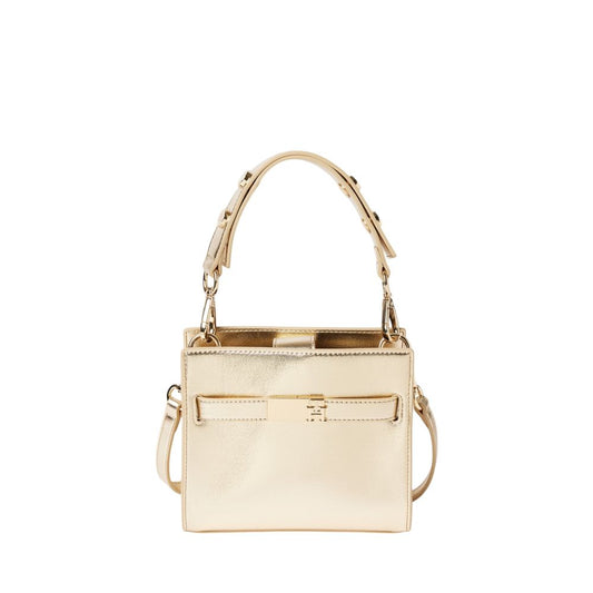 Gold Polyethylene Handbag