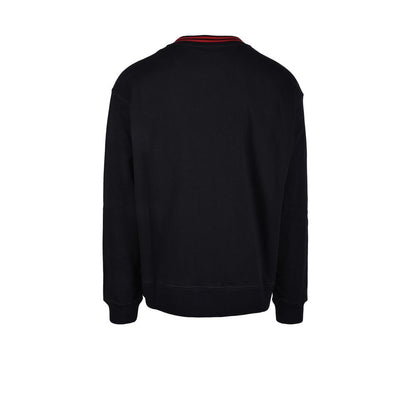 Black Cotton Sweater