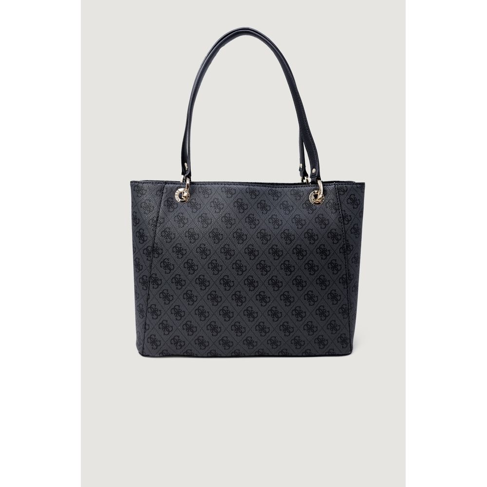 Gray Polyethylene Handbag