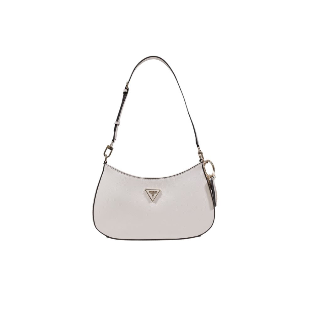 Cream Polyester Handbag