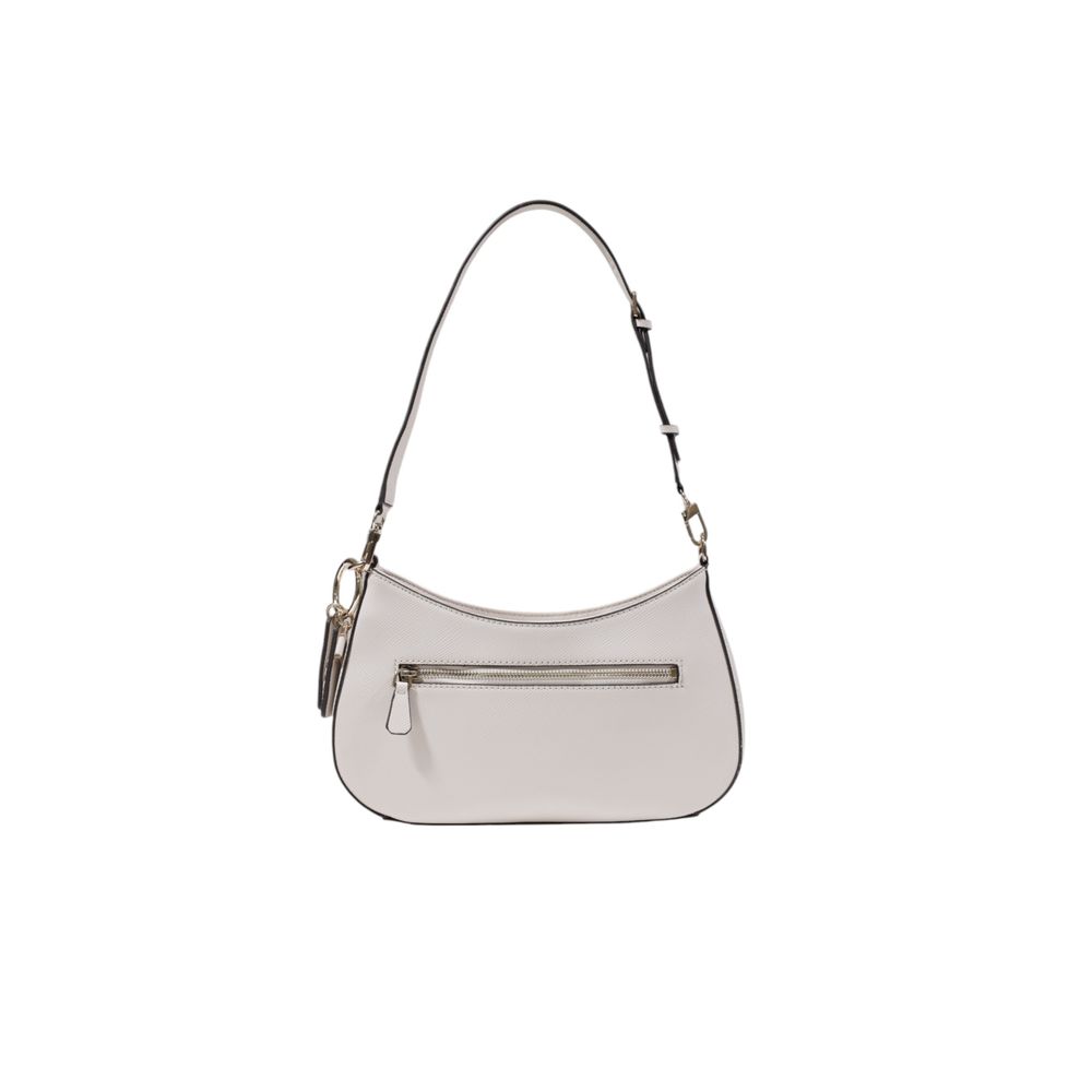 Cream Polyester Handbag