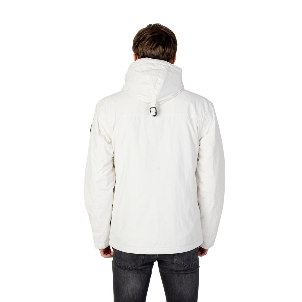 White Polyamide Jacket