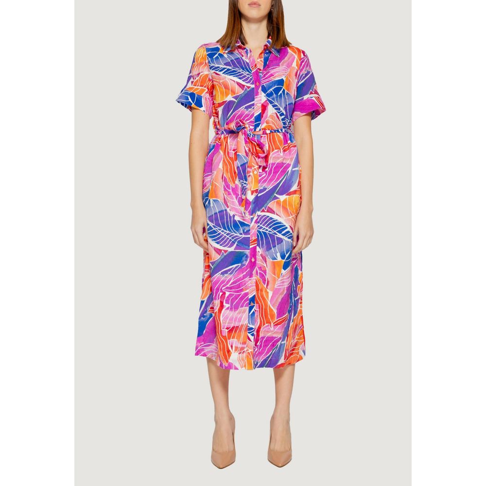 Multicolor Viscose Dress