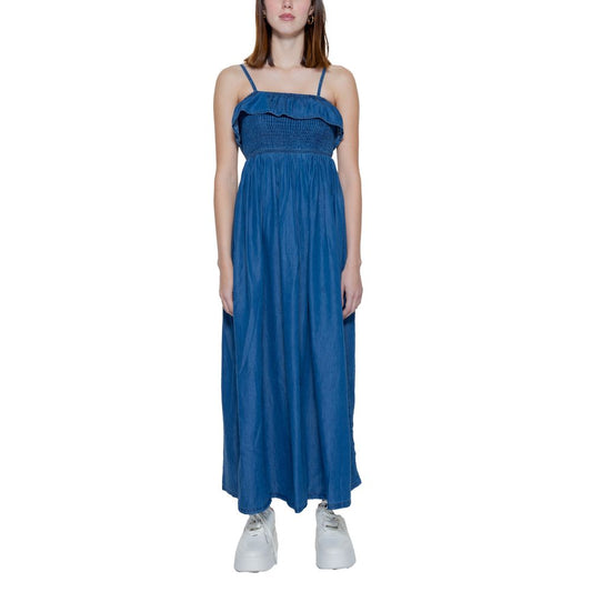 Blue Cotton Dress