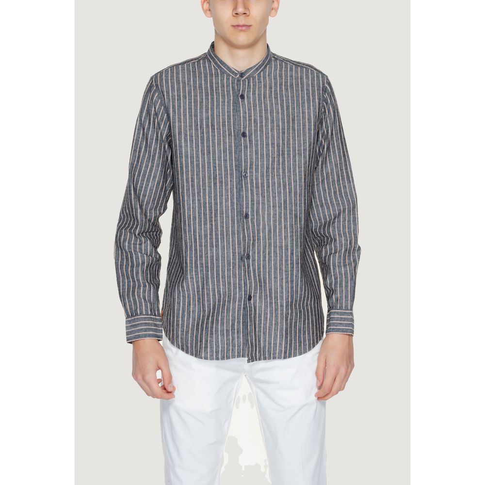 Gray Linen Shirt