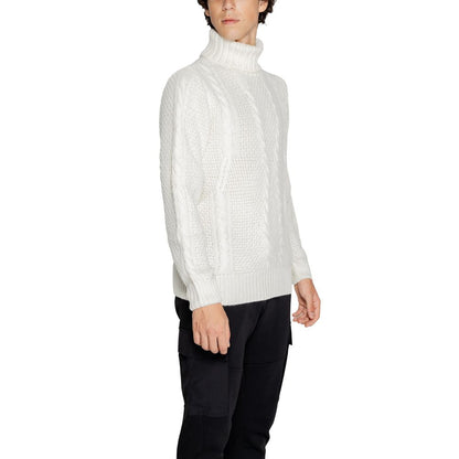 White Polyester Sweater