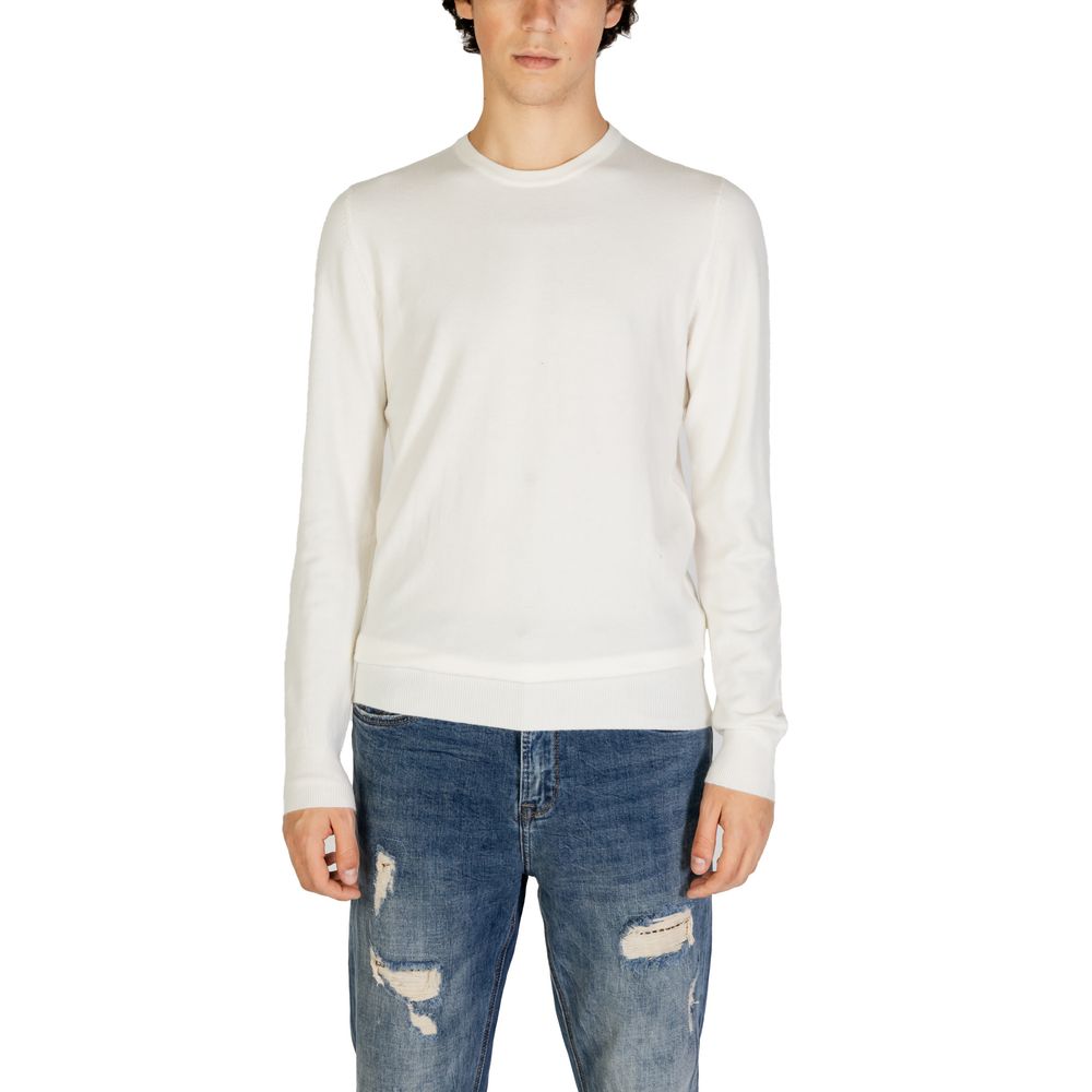 Cream Polyester Sweater